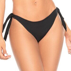 Phax | NWT Black Side Tie Waist Cheeky Bikini Bottom
